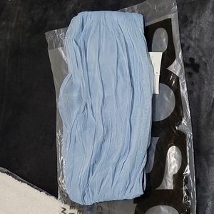 NWT ASOS blue tulle crop top